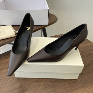 ysl yves saint laurent leather pump shoes