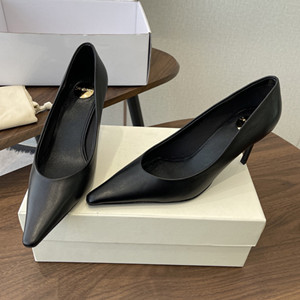 ysl yves saint laurent leather pump shoes