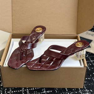 ysl yves saint laurent 5cm sip sandals in smooth leather