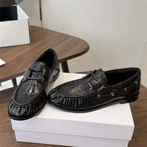 ysl yves saint laurent le loafer boat shoes