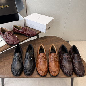 ysl yves saint laurent le loafer boat shoes