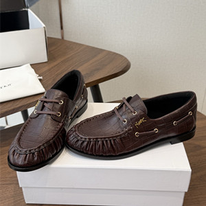 ysl yves saint laurent le loafer boat shoes