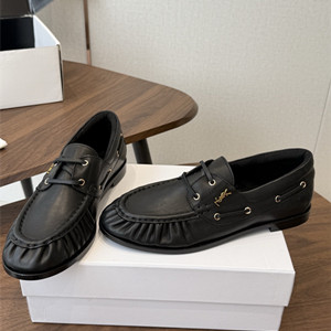 ysl yves saint laurent le loafer boat shoes