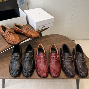 ysl yves saint laurent le loafer boat shoes