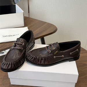 ysl yves saint laurent le loafer boat shoes