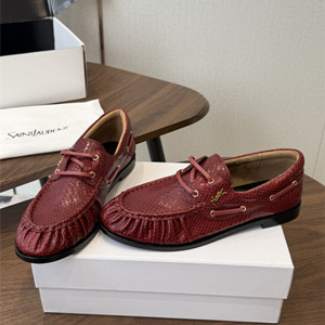 ysl yves saint laurent le loafer boat shoes