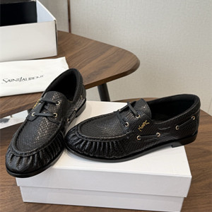 ysl yves saint laurent le loafer boat shoes