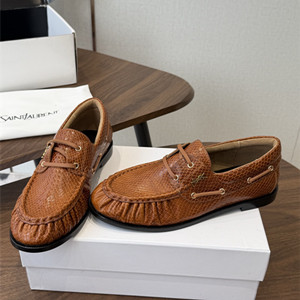 ysl yves saint laurent le loafer boat shoes