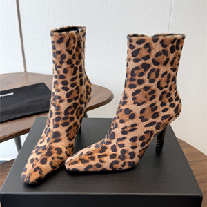 ysl yves saint laurent 8cm ashley booties shoes