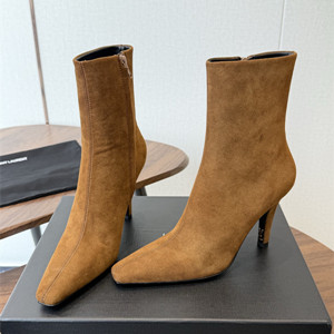ysl yves saint laurent 8cm ashley booties shoes