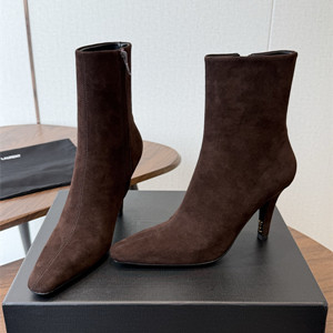 ysl yves saint laurent 8cm ashley booties shoes