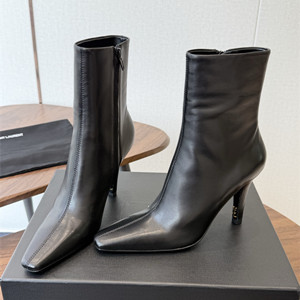 ysl yves saint laurent 8cm ashley booties