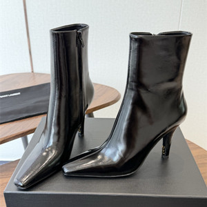 ysl yves saint laurent 8cm ashley booties