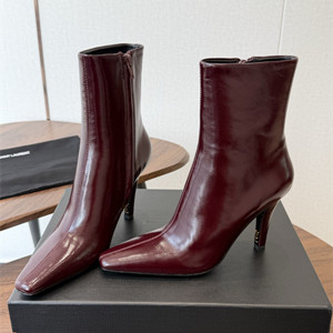 ysl yves saint laurent 8cm ashley booties